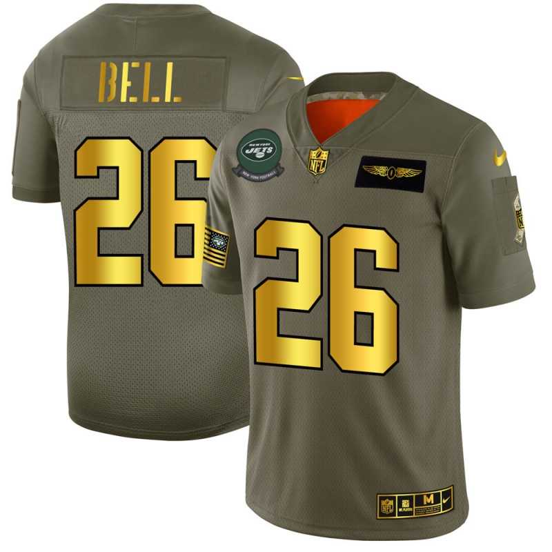 Nike Jets 26 Le'Veon Bell 2019 Olive Gold Salute To Service Limited Jersey Dyin,We sell and wholesale Nike Jets 26 Le'Veon Bell 2019 Olive Gold Salute To Service Limited Jersey Dyin on line form chian!